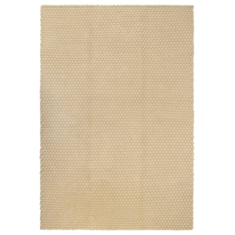 Load image into Gallery viewer, Vidaxl vloerkleed rechthoekig 120x180 cm katoen naturel