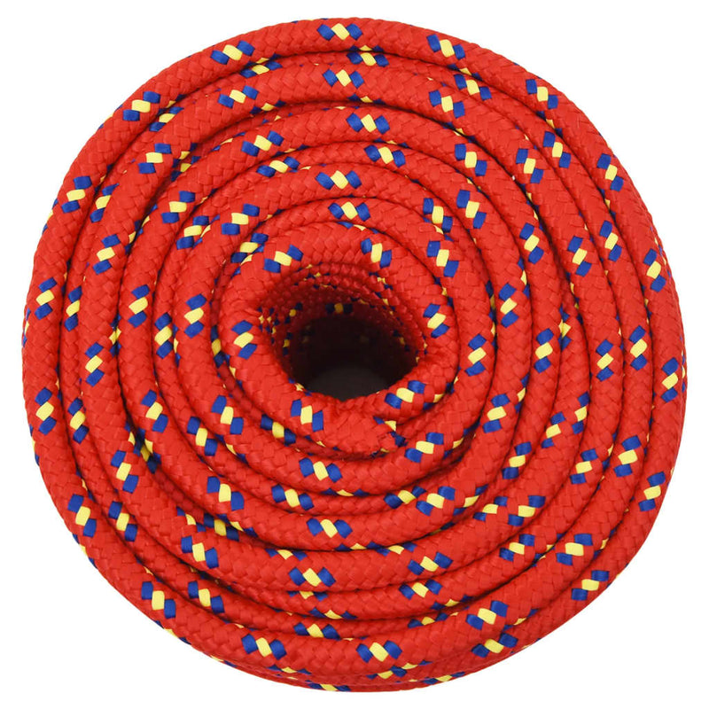 Load image into Gallery viewer, Vidaxl boottouw 14 mm 100 m polypropyleen rood