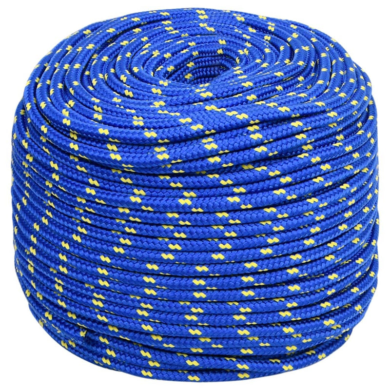 Load image into Gallery viewer, Vidaxl boottouw 8 mm 50 m polypropyleen blauw