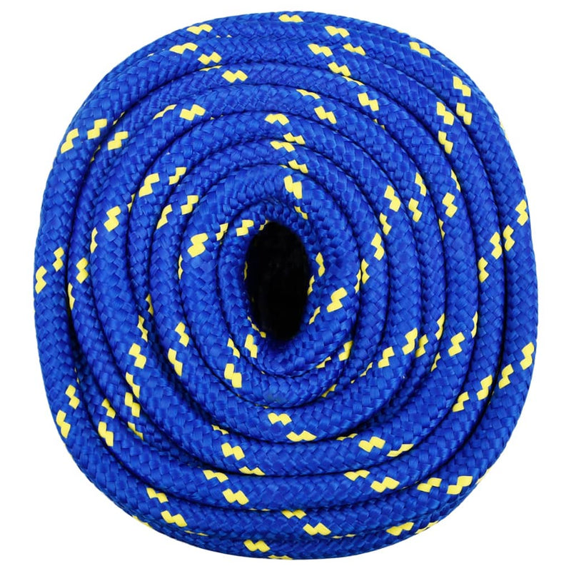 Load image into Gallery viewer, Vidaxl boottouw 18 mm 25 m polypropeen blauw
