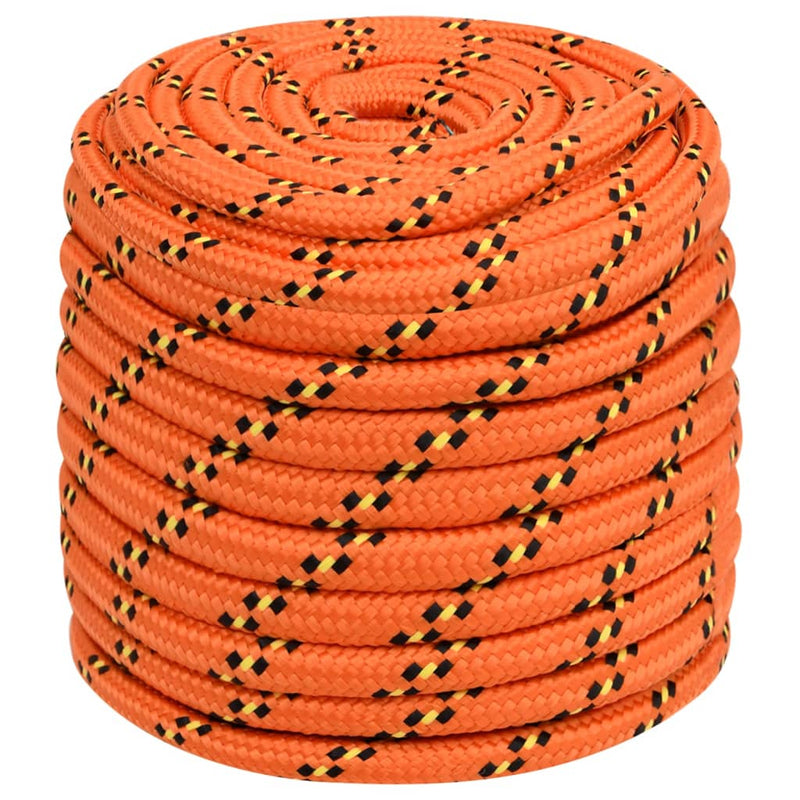 Load image into Gallery viewer, Vidaxl boottouw 18 mm 100 m polypropyleen oranje