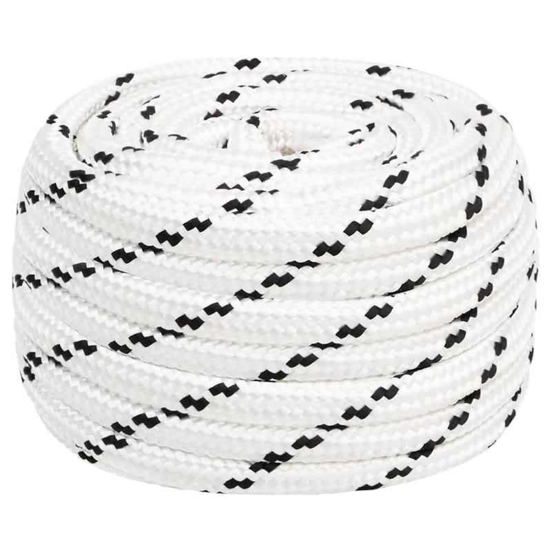 Load image into Gallery viewer, Vidaxl werktouw 20 mm 25 m polyester wit