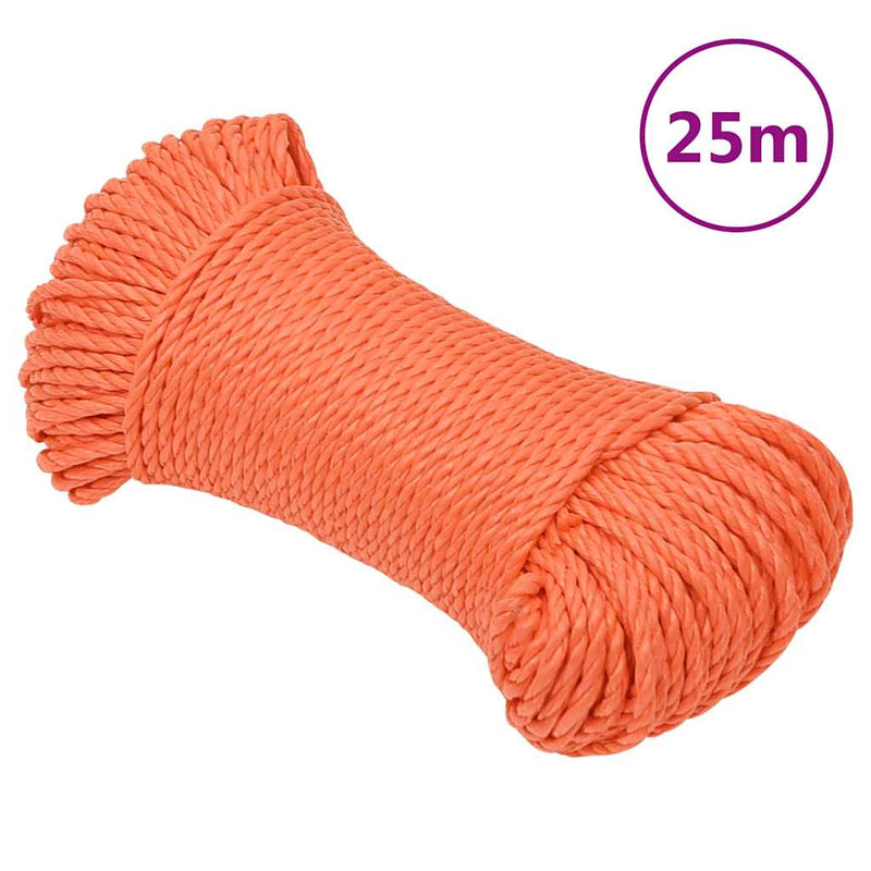 ギャラリービューアに画像をロードする, Vidaxl werktouw 3 mm 25 m polypropeen oranje