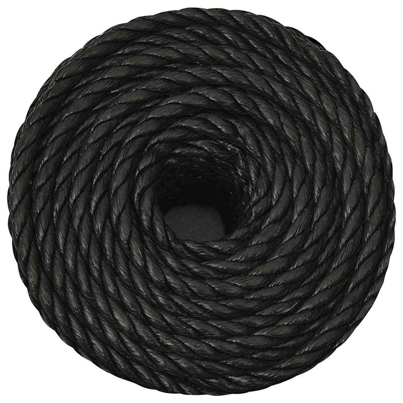 ギャラリービューアに画像をロードする, Vidaxl werktouw 20 mm 25 m polypropeen zwart