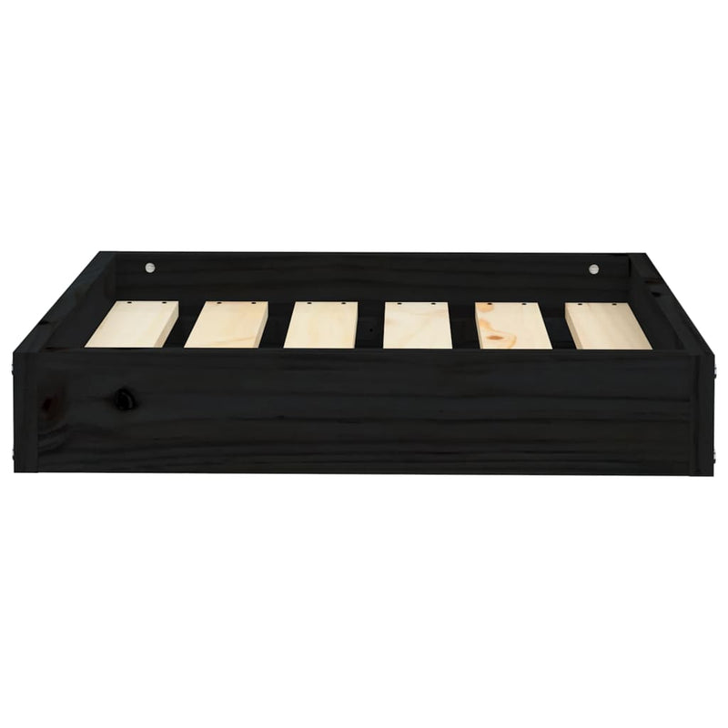 Load image into Gallery viewer, Vidaxl hondenmand 51,5x44x9 cm massief grenenhout zwart