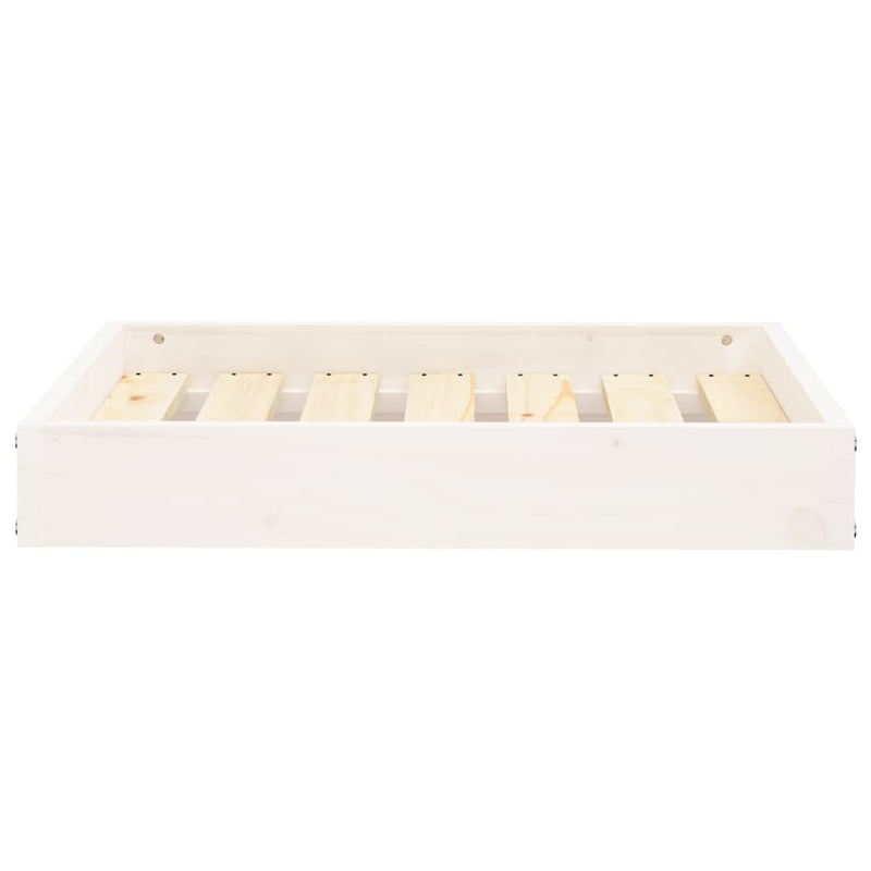 Load image into Gallery viewer, Vidaxl hondenmand 61,5x49x9 cm massief grenenhout wit