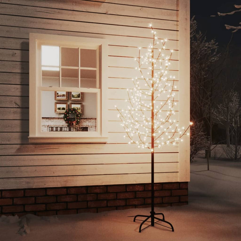Load image into Gallery viewer, Vidaxl boom kersenbloesem 220 led's warmwit 220 cm