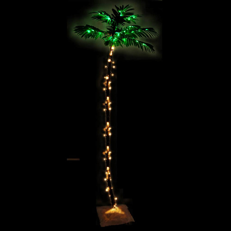 Load image into Gallery viewer, Vidaxl palmboom led 192 led's warmwit 300 cm