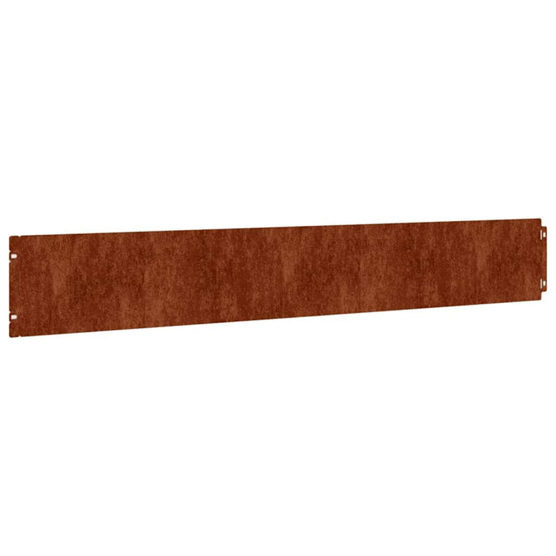 Load image into Gallery viewer, Vidaxl gazonranden 50 stuks 15x103 cm flexibel cortenstaal