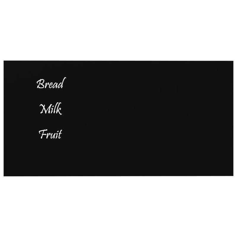 Load image into Gallery viewer, Vidaxl magneetbord voor aan de wand 40x20 cm gehard glas zwart