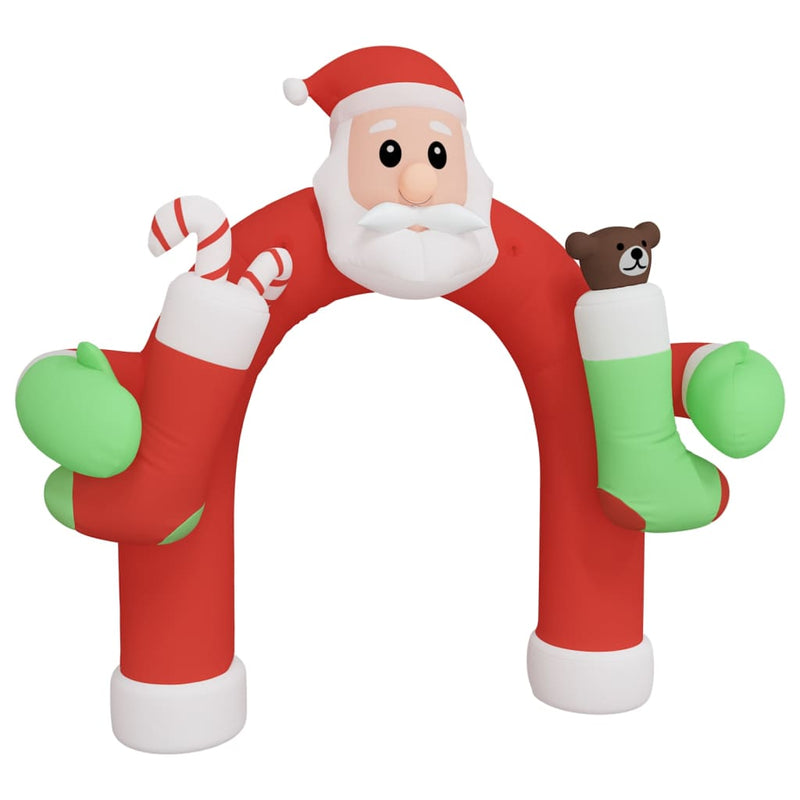 Load image into Gallery viewer, Vidaxl kerstboog opblaasbaar met led's 320 cm
