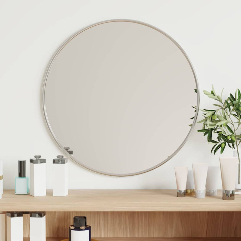 Load image into Gallery viewer, Vidaxl wandspiegel rond ø40 cm zilverkleurig