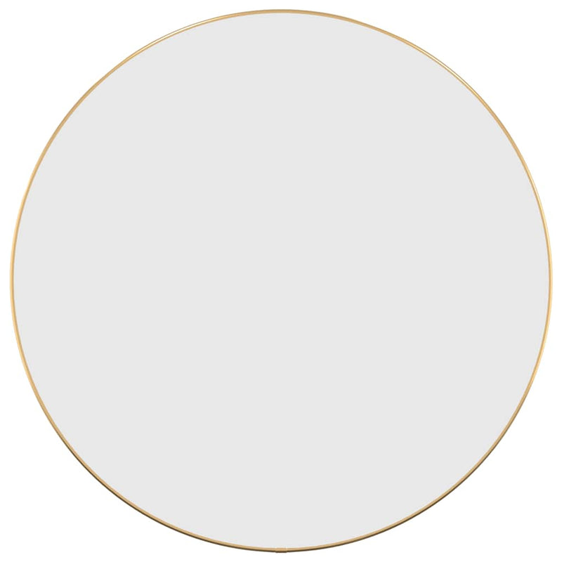 Load image into Gallery viewer, Vidaxl wandspiegel rond ø60 cm goudkleurig