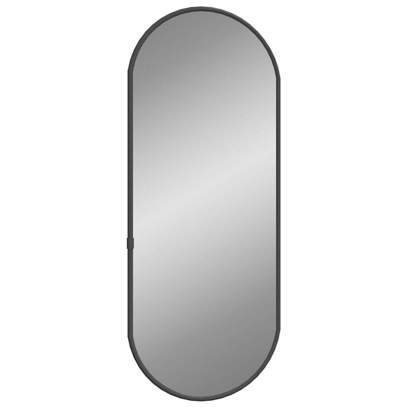 Load image into Gallery viewer, Vidaxl wandspiegel 50x20 cm ovaal zwart