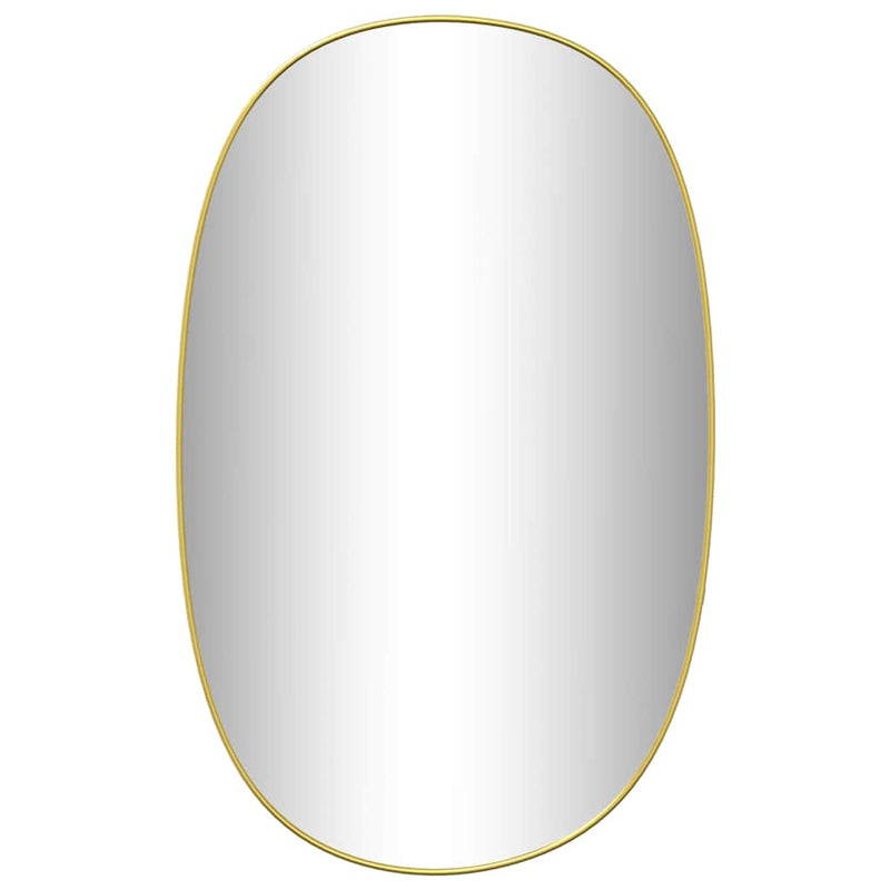 Load image into Gallery viewer, Vidaxl wandspiegel 80x50 cm goudkleurig