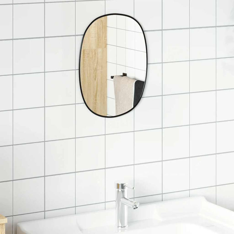Load image into Gallery viewer, Vidaxl wandspiegel 40x30 cm zwart