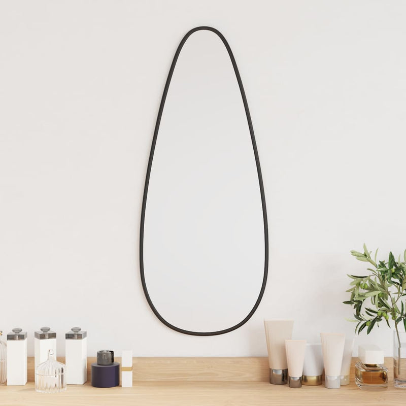 Load image into Gallery viewer, VidaXL Wandspiegel 60x25 cm zwart
