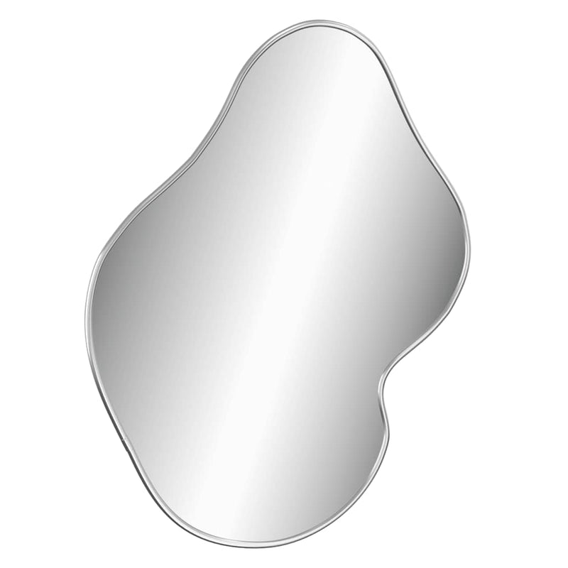 Load image into Gallery viewer, Vidaxl wandspiegel 60x50 cm zilverkleurig
