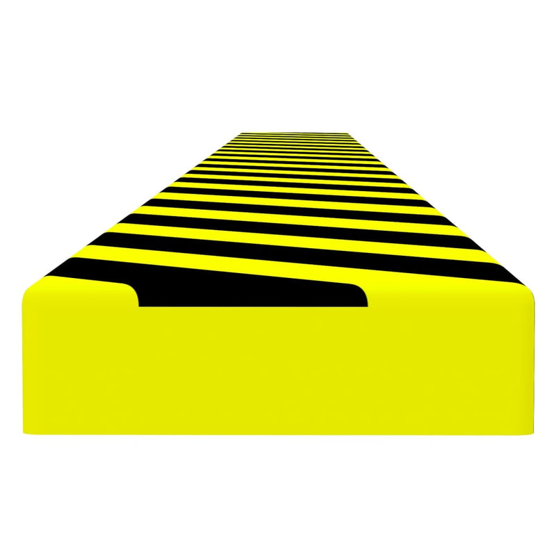Load image into Gallery viewer, Vidaxl hoekbeschermer 6x2x101,5 cm pu geel en zwart