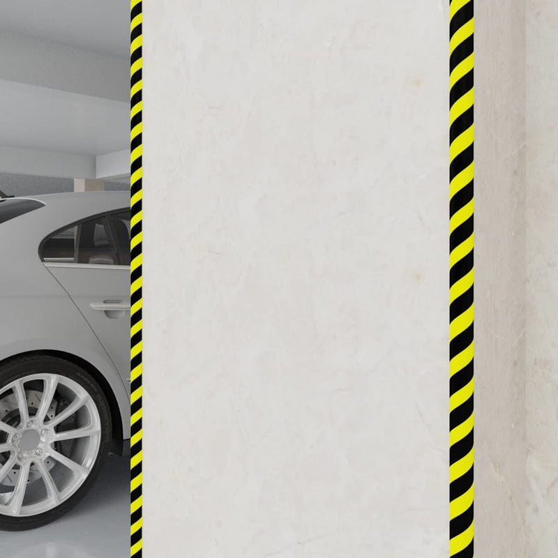 Load image into Gallery viewer, Vidaxl hoekbeschermers 2 st 4x3x100 cm pu geel en zwart