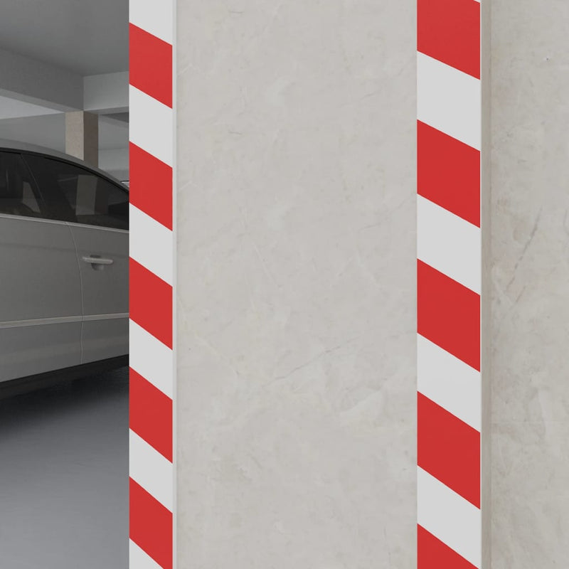 Load image into Gallery viewer, Vidaxl muurbeschermers 6 st 50x20x2 cm eva-schuim rood en wit