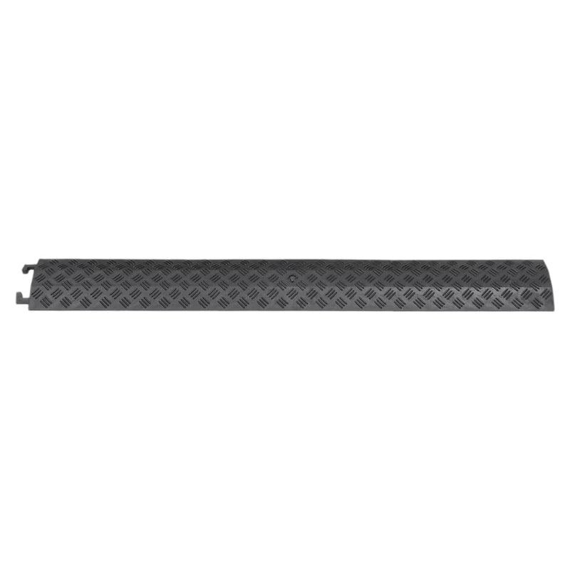 Load image into Gallery viewer, Vidaxl kabelbeschermers drempel 2 st 98,5 cm zwart