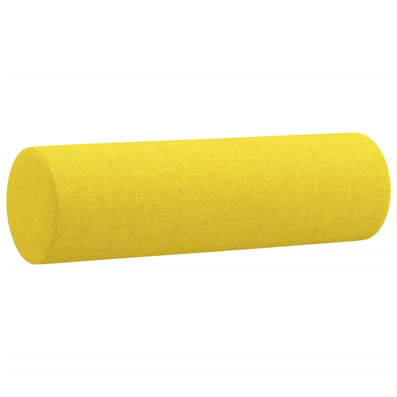 Afbeelding laden in galerijviewer, Vidaxl sierkussens 2 st 15x50 cm stof lichtgeel