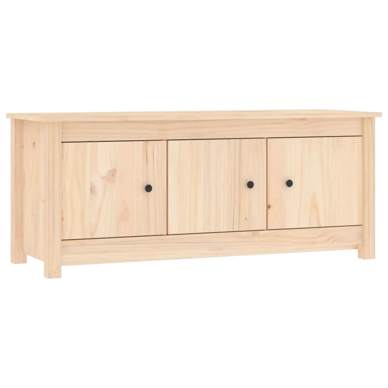 Afbeelding laden in galerijviewer, Vidaxl schoenenkast 110x38x45,5 cm massief grenenhout