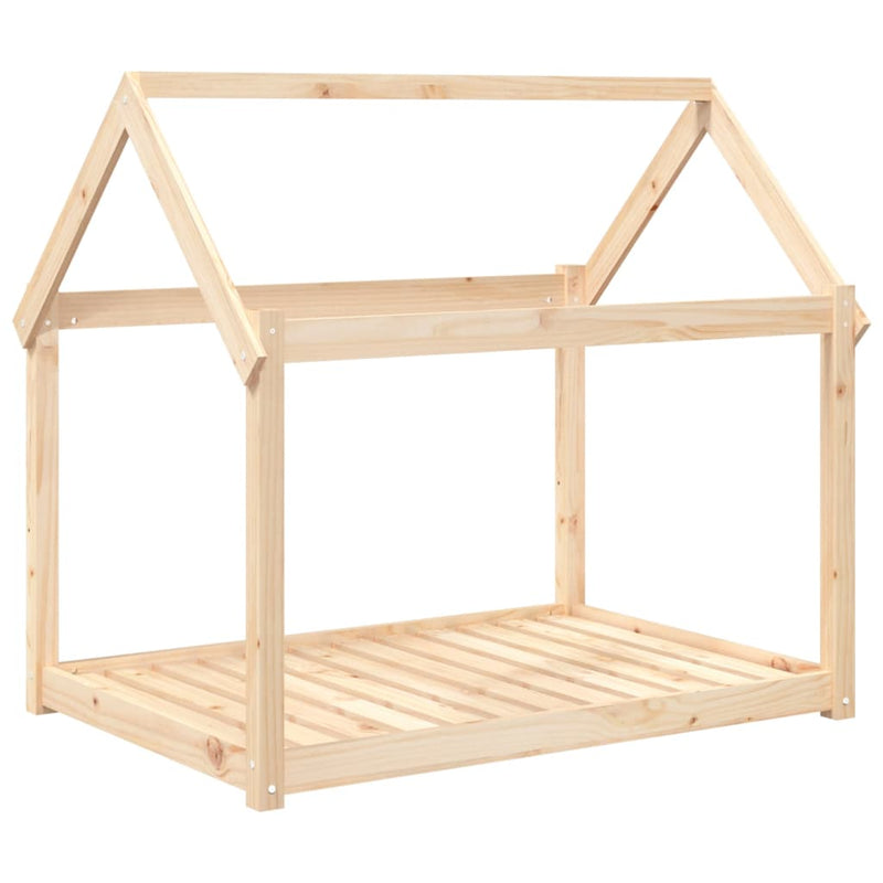 Load image into Gallery viewer, Vidaxl hondenmand 111x80x100 cm massief grenenhout