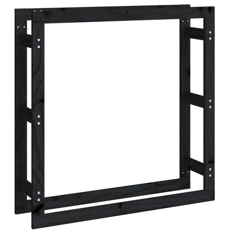 Load image into Gallery viewer, VidaXL Haardhoutrek 100x25x100 cm massief grenenhout zwart