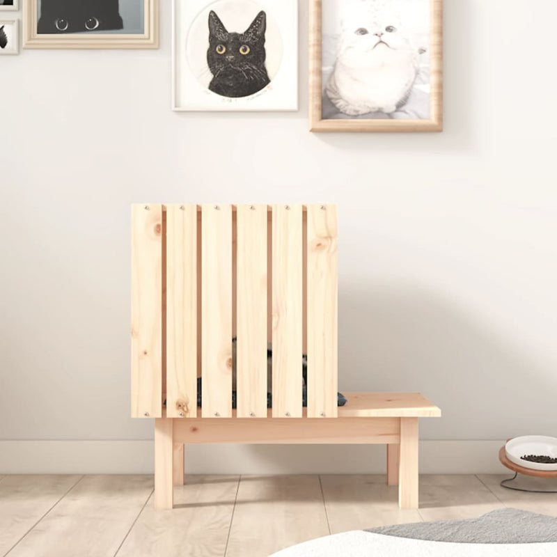 Load image into Gallery viewer, Vidaxl kattenhuis 60x36x60 cm massief grenenhout
