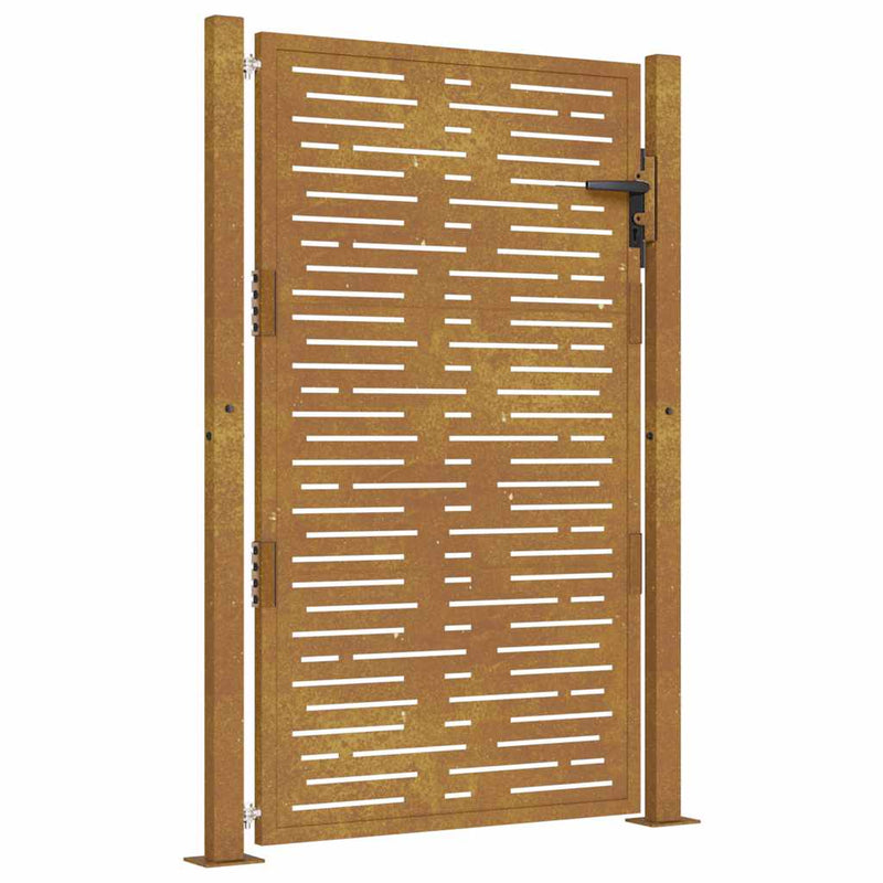 Load image into Gallery viewer, Vidaxl poort vierkant 100x150 cm cortenstaal