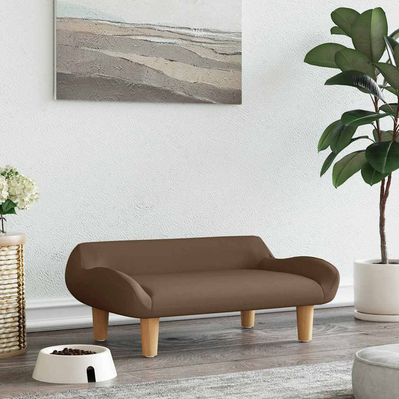 Load image into Gallery viewer, Vidaxl hondenmand 70x40x24 cm stof bruin