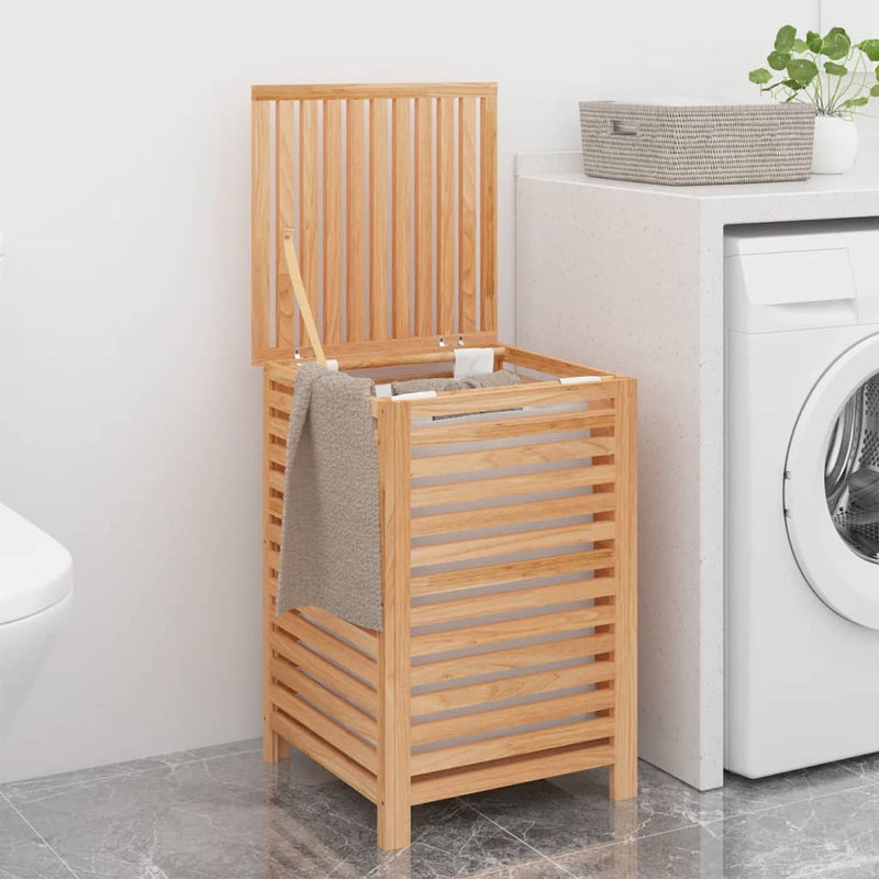 Load image into Gallery viewer, Vidaxl wasmand 45x45x65 cm massief walnotenhout