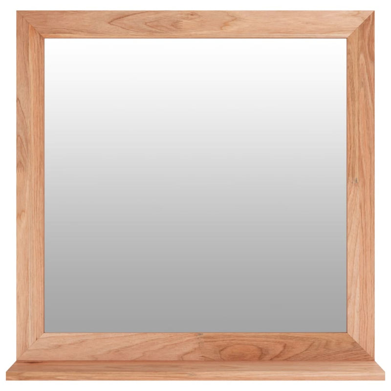 Load image into Gallery viewer, Vidaxl wandspiegel 55x55 cm massief walnotenhout