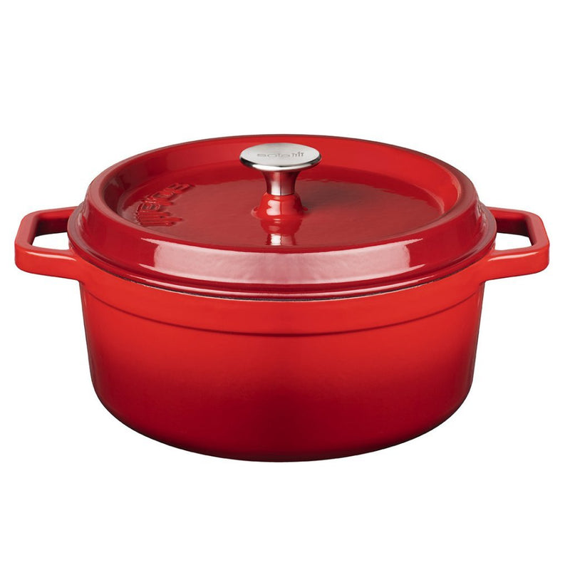 Cargue la imagen en el visor de la galería, Sola Sola Gietijzeren Braadpan 20 cm Rood Oranje