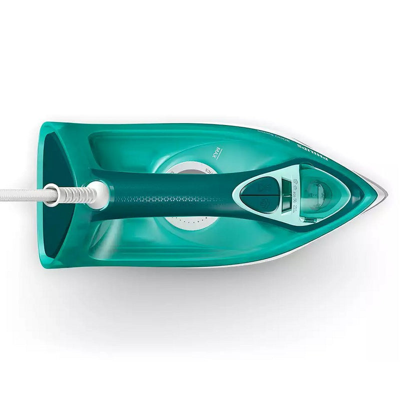 Afbeelding laden in galerijviewer, Philips dst3030 70 3000 series stoomstrijkijzer turkoois