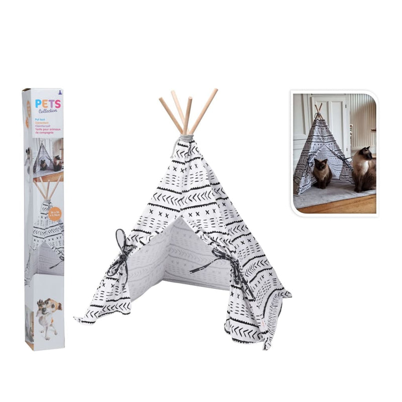 Load image into Gallery viewer, Pets collection dierentent tipi 56x56x74 cm canvas