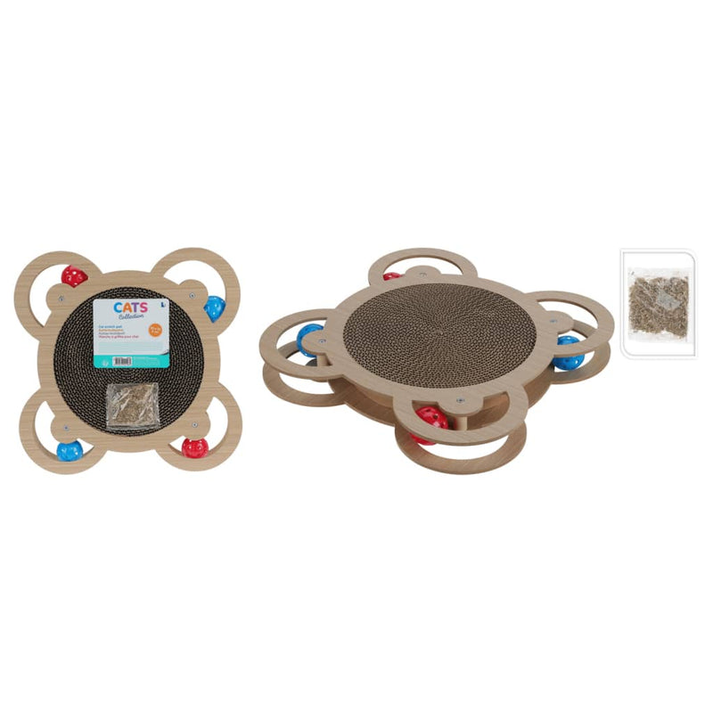 Load image into Gallery viewer, Pets collection kattenkrabmat 35x35x5 cm naturel