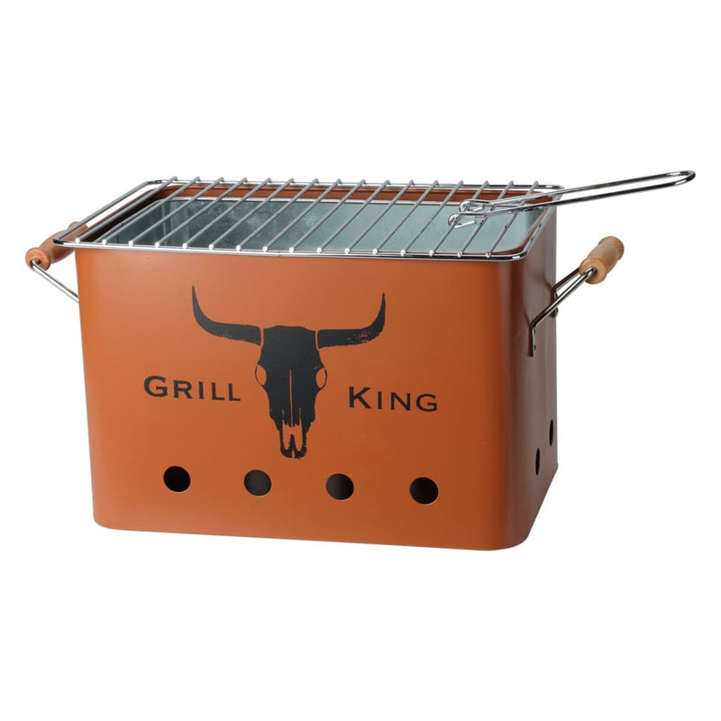 Load image into Gallery viewer, Progarden barbecuegrill rechthoekig mat oranje