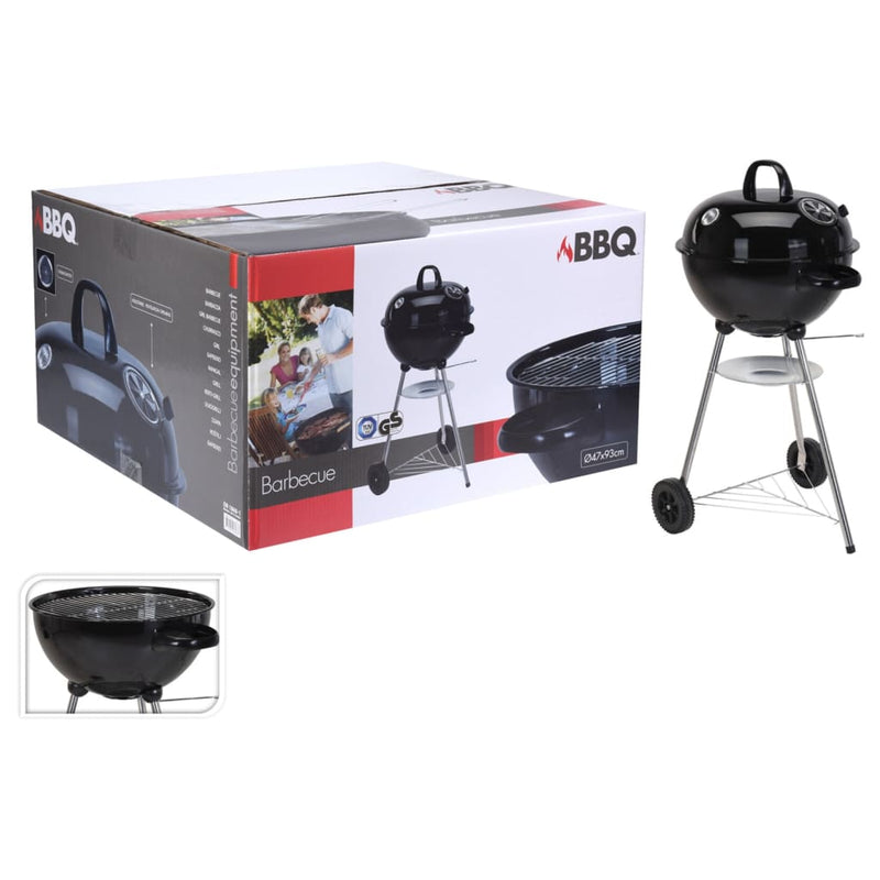 Load image into Gallery viewer, Progarden barbecue bolvormig zwart