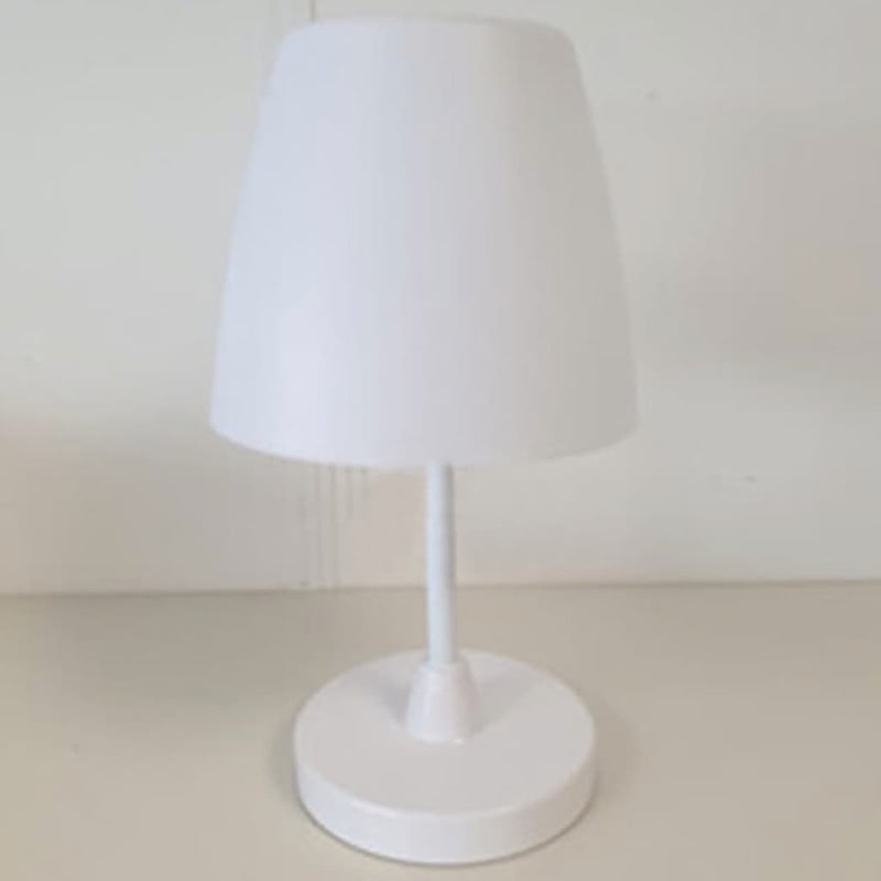 Load image into Gallery viewer, H s collection tafellamp led oplaadbaar 13x30 cm wit