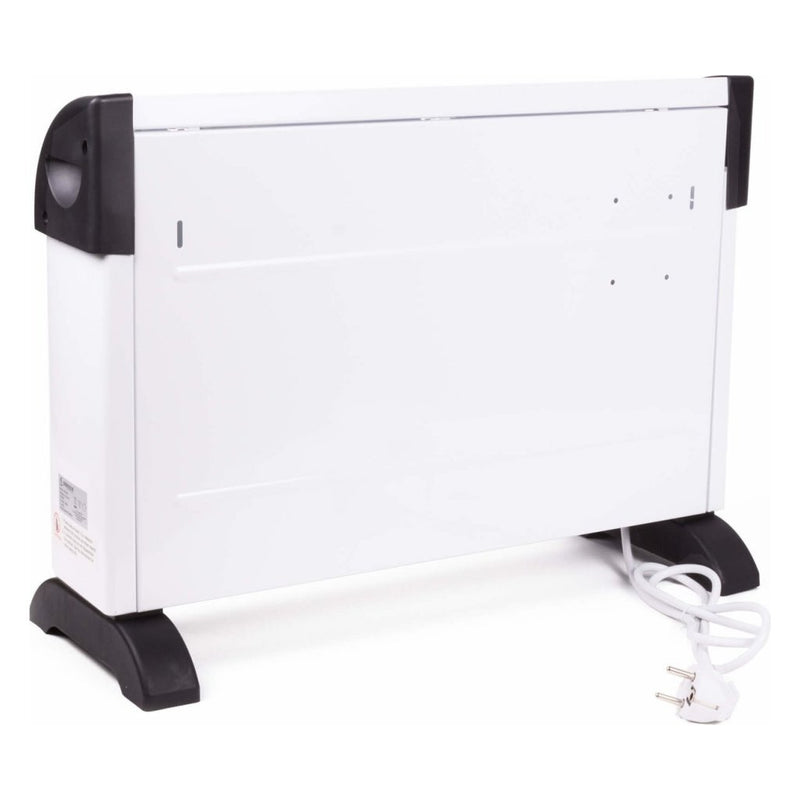 Afbeelding laden in galerijviewer, Benson convector heater 75- 1500w 52x17x32.5 cm wit zwart