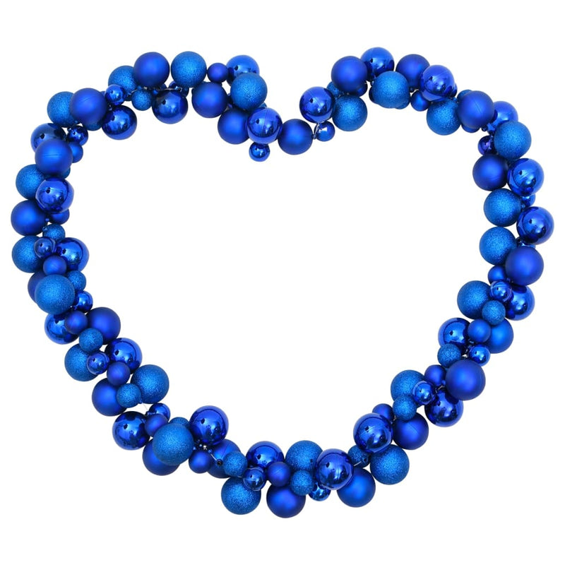Chargez l'image dans la visionneuse de la galerie, VidaXL Kerstslinger ballen 175 cm polystyreen blauw