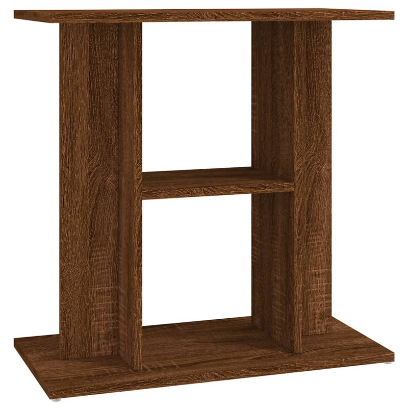 Load image into Gallery viewer, Vidaxl aquariumstandaard 60x30x60 cm bewerkt hout bruin eikenkleur