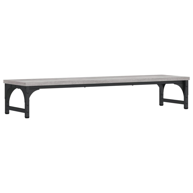 Load image into Gallery viewer, Vidaxl monitorstandaard 85x23x15,5 cm bewerkt hout grijs sonoma eiken
