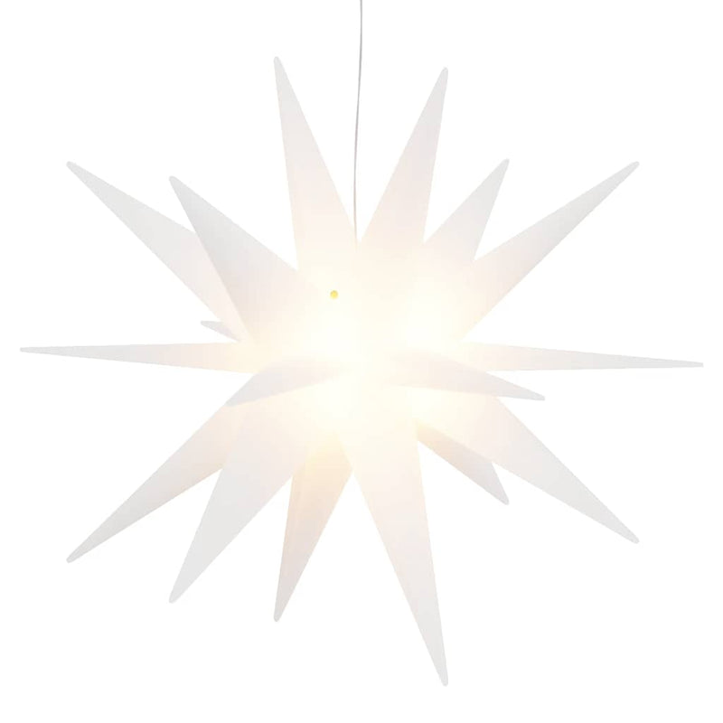Load image into Gallery viewer, Vidaxl kerstlamp met led inklapbaar 57 cm wit
