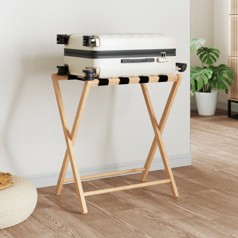 Load image into Gallery viewer, Vidaxl bagagerek 68,5x38x58 cm bamboe
