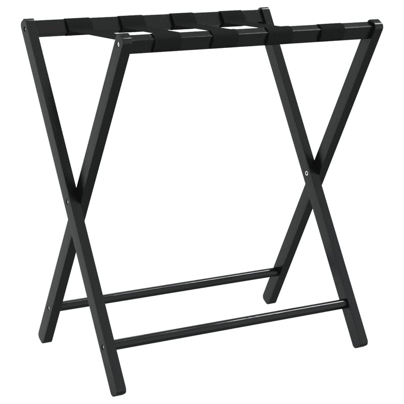 Load image into Gallery viewer, Vidaxl bagagerek 68,5x38x58 cm bamboe zwart