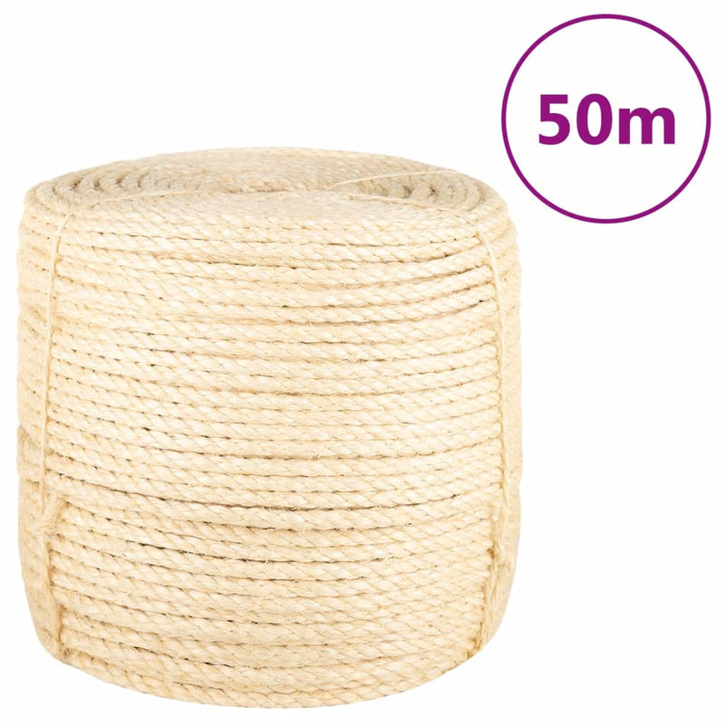 Load image into Gallery viewer, Vidaxl touw 8 mm 50 m 100% sisal